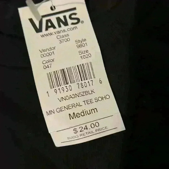 Vans Mens Tee - Picture 5 of 7